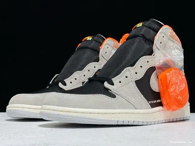 Bmlin 1 Neutral OG Jordan Retro Grey 555088-018 High Air 0611